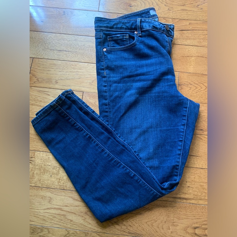 Loft curvy skinny jeans